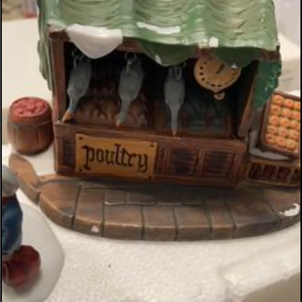 Department 56 Heritage Village, poultry market
